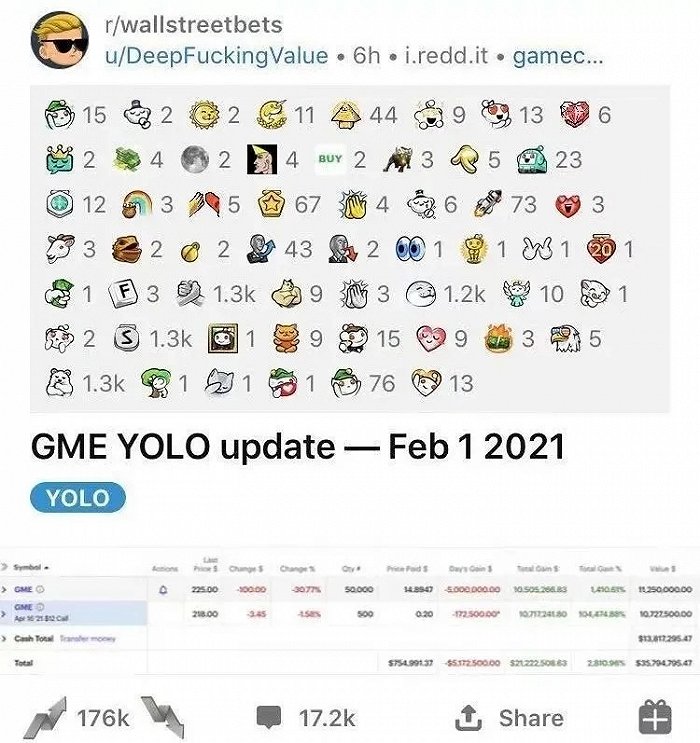 吉尔在社交媒体上晒出的截图