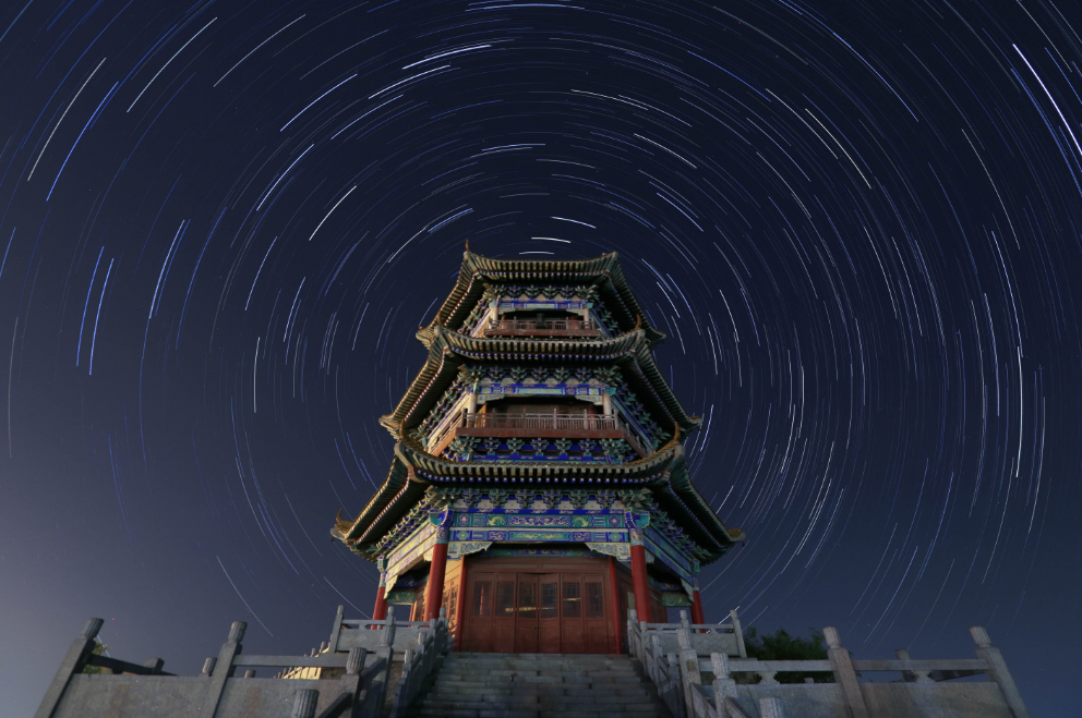 斗转星移古楼在