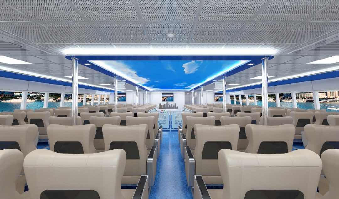 客轮"新征程"内部实景图