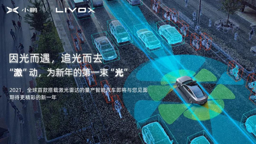 小鹏与大疆孵化的LIVOX达成合作，图片来源：小鹏