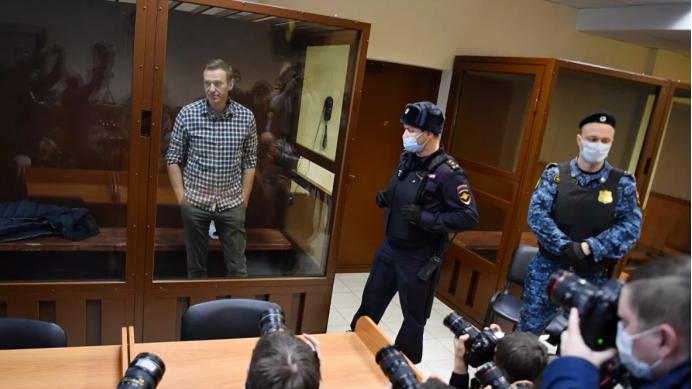 俄反对派人士纳瓦利内一案维持原判 纳瓦利内面临2.5年监内刑期