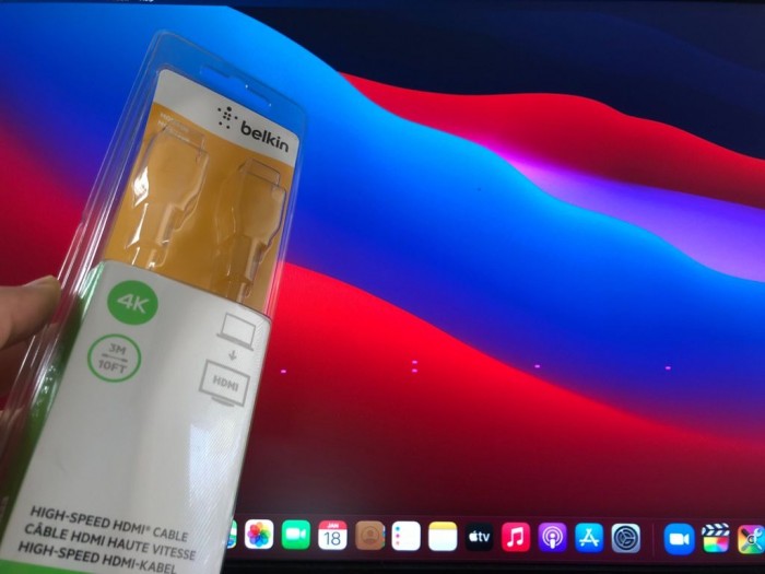 [图]苹果承认部分M1 Mac Mini连接显示器出现长条状粉色方块