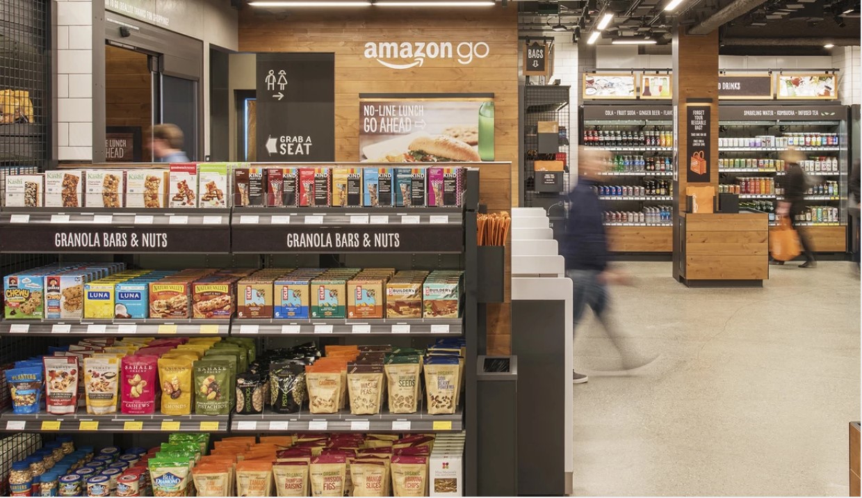 由亚马逊云科技支持的amazongo无人商店(受访者供图)