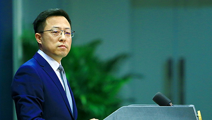 赵立坚种族灭绝的帽子留着自己戴吧67