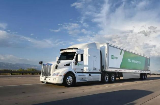 自动驾驶卡车公司图森未来已提交上市申请 计划最早3月在美上市