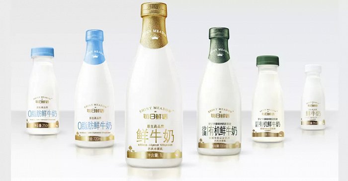 「每日鲜语」鲜牛奶；图片来源：Marking Awards