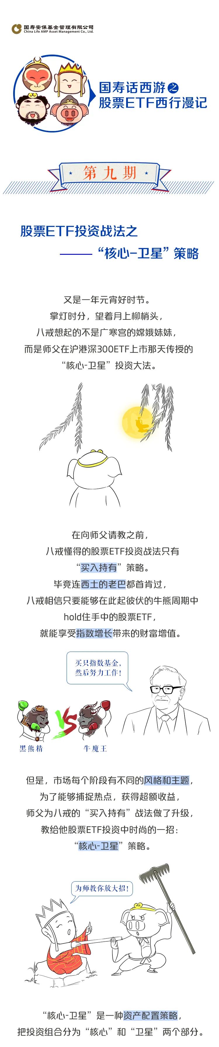 国寿话西游 股票etf西行漫记9 投资战法之 核心 卫星 策略 犀财网