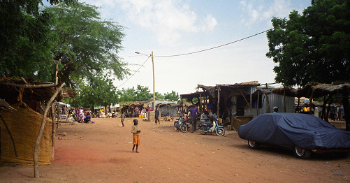 △图为受袭小镇 邦贾加拉（Bandiagara）