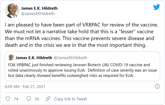 强生新冠疫苗获FDA独立委员会支持