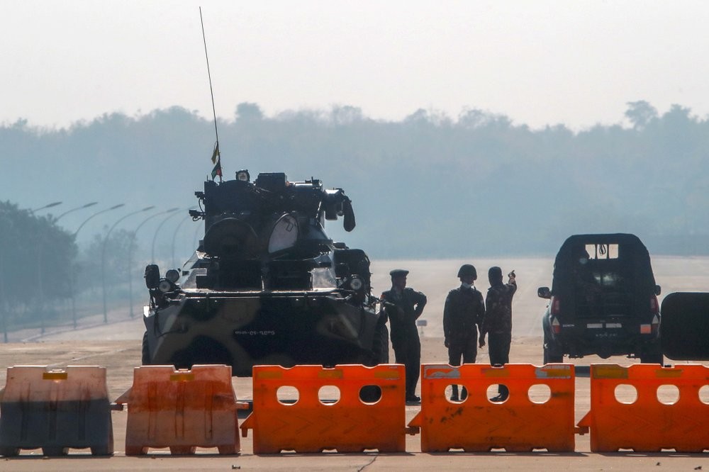 美国将审查对缅军事援助。（资料图：美联社）