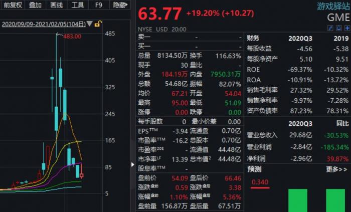 散户“背锅”？华尔街机构才是游戏驿站飙升的主导力量