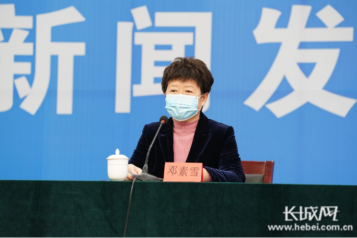 邢台市应对疫情工作领导小组办公室主任,市人民政府副市长邓素雪介绍