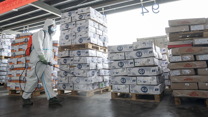 中疾控成功研发两种低温消毒剂配方 解决冷冻物品外包装消毒难题