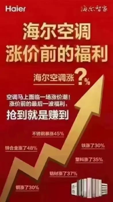 春节降价促销?不 家电"涨声"一片