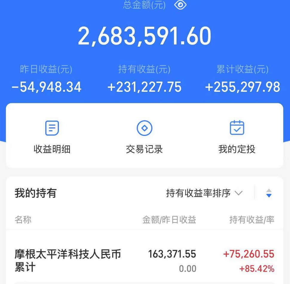 打开支付宝账户一看,累计收益从最多40个汉堡,降低到25个汉堡,也就是