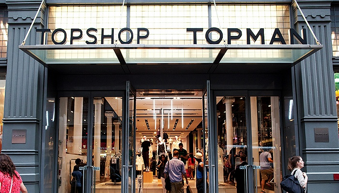 图源TOPSHOP官网