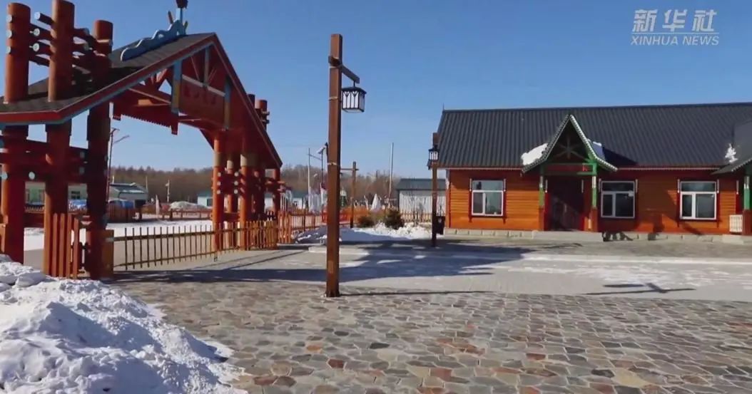 等形象装饰物随处可见……走进黑龙江省黑河市爱辉区瑷珲镇外四道沟村