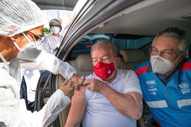 巴西前总统卢拉接种中国新冠疫苗：希望所有人都能接种疫苗
