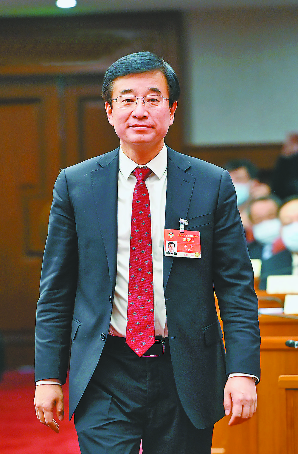 王辰 获奖感言 这份表彰,是荣誉,更是责任和使命.