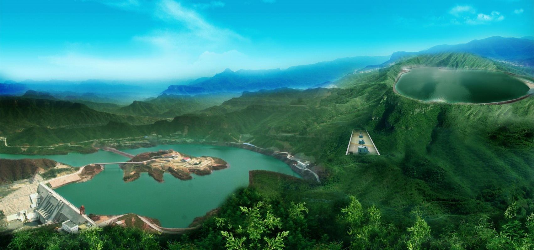 河北张河湾抽水蓄能电站.国网新源公司供图