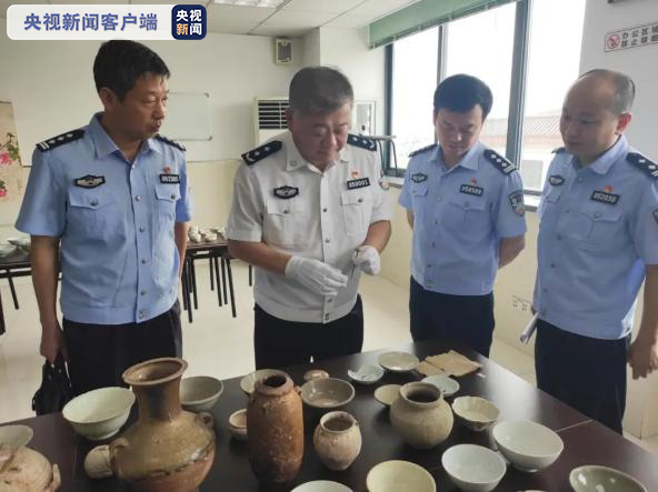 江苏常州警方侦破特大盗掘文物案 追回文物3519件