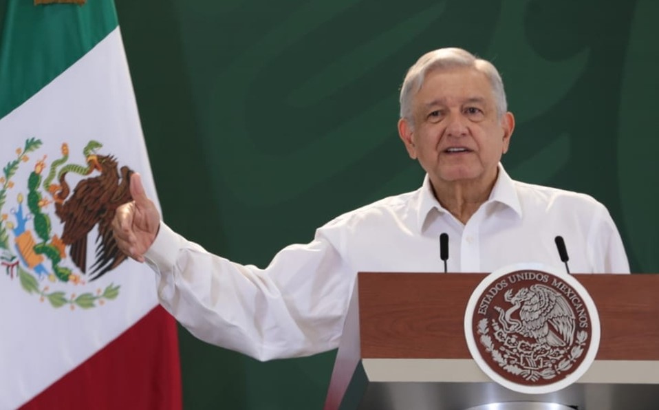 △墨西哥总统洛佩斯3月18日公布发现6亿桶新油田的消息
