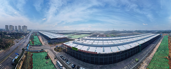 △中聯重科正在奮力建設的中聯智慧產業城——周柯宇 攝