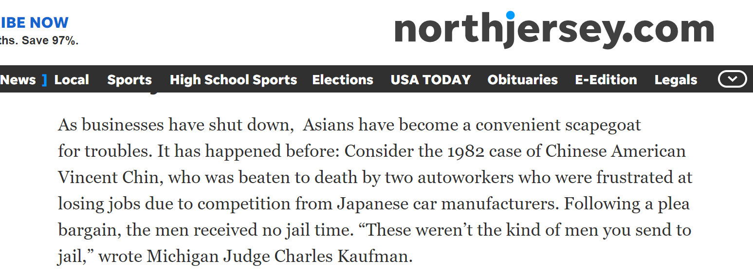 △北泽西新闻网(northjersey)报道截图