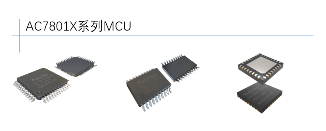 杰发科技MCU芯片，图片来源：杰发科技