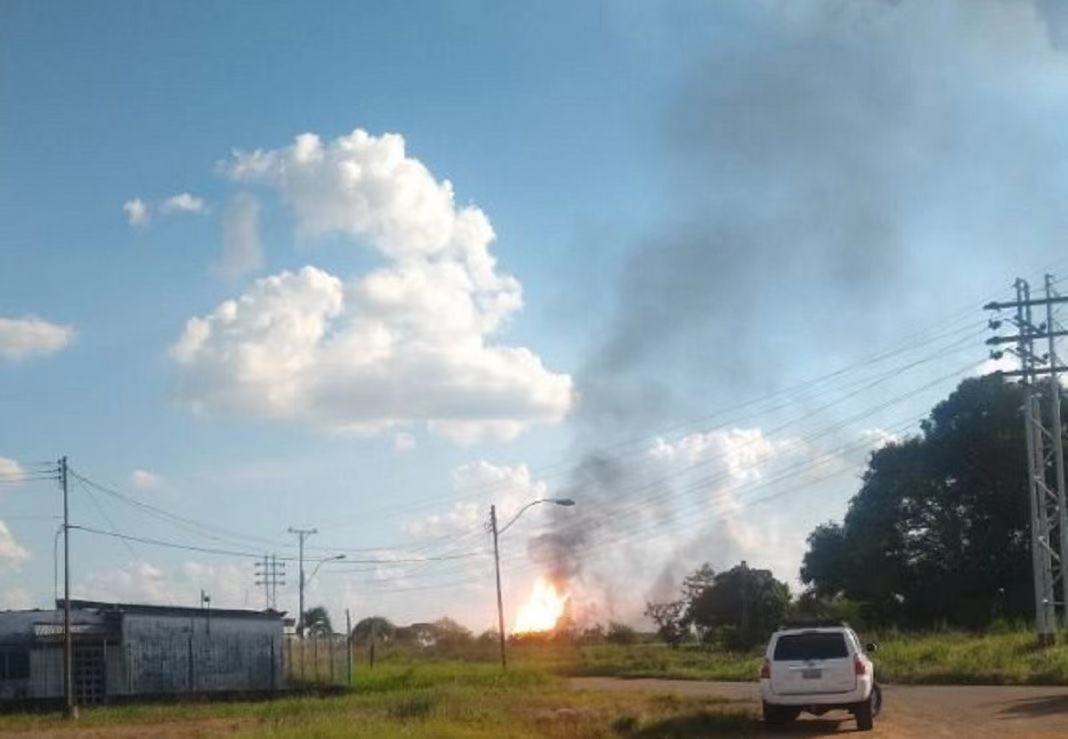委内瑞拉北部一天然气厂发生爆炸 政府定性为恐怖袭击
