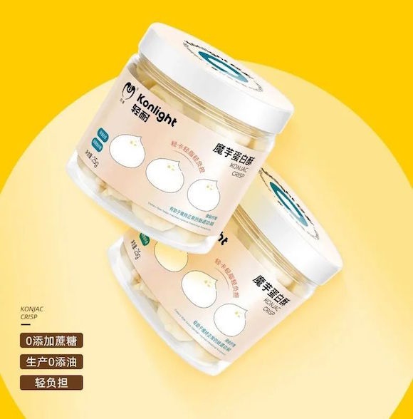 魔芋蛋白酥(图片来源:巨诺旗舰店)
