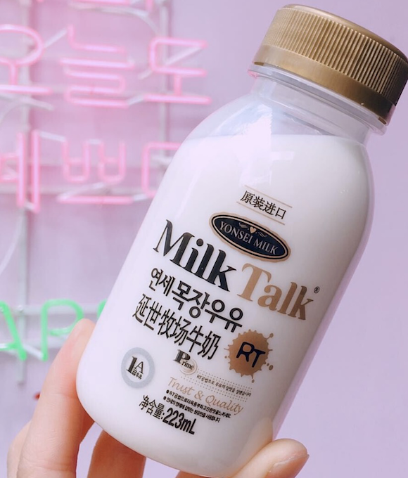延世牧场牛奶(图片来源:小红书)