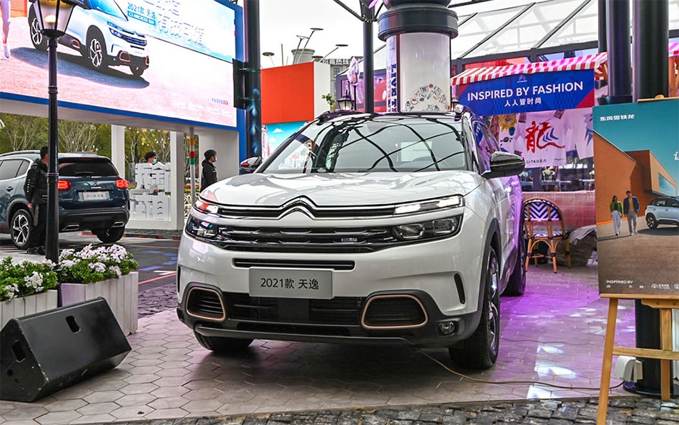 东风雪铁龙2021款天逸c5aircross焕新上市