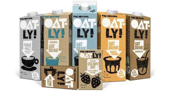 OATLY改良后的包装(图片来源:packagingnews)