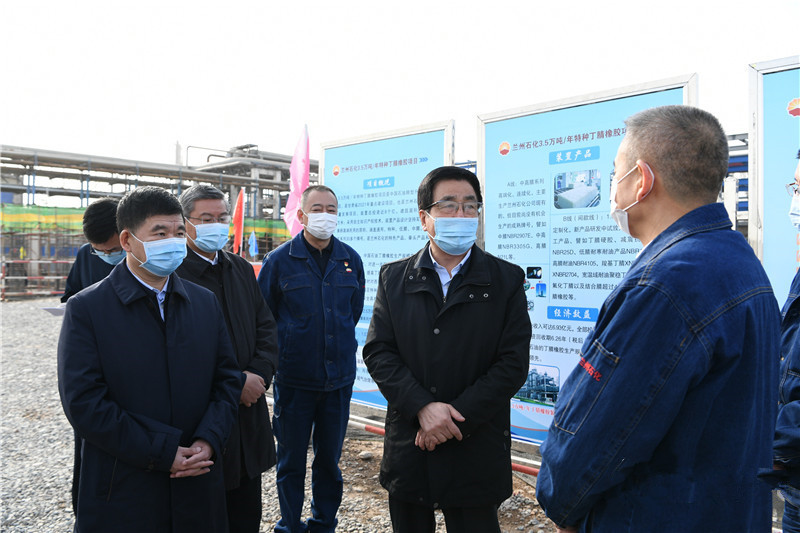 林铎在兰州市调研重大项目建设|兰州市|甘肃|林铎_新浪新闻