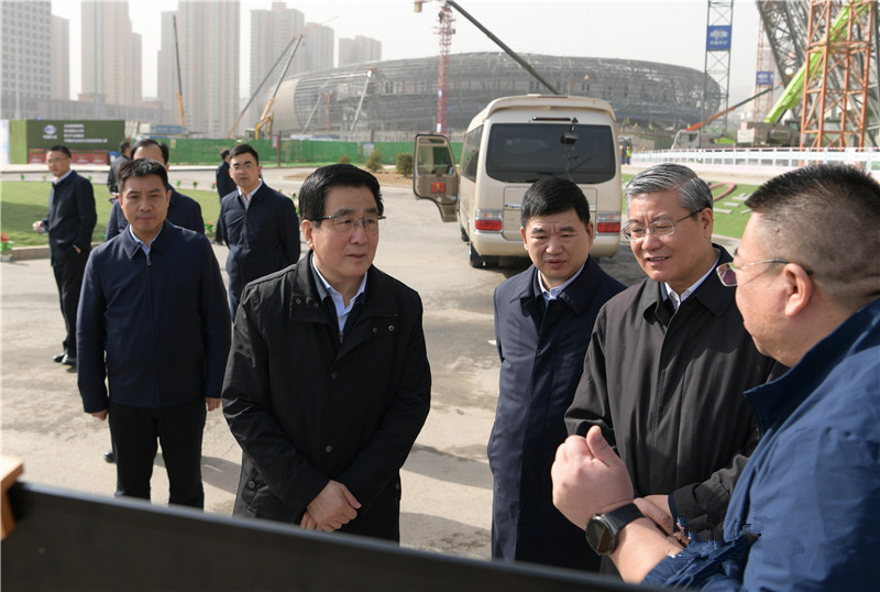 林铎在兰州市调研重大项目建设