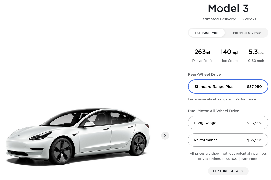 tesla model 3 suddenly increases in price by 3200 yuan model y tesla model 3 tesla sina technology sina