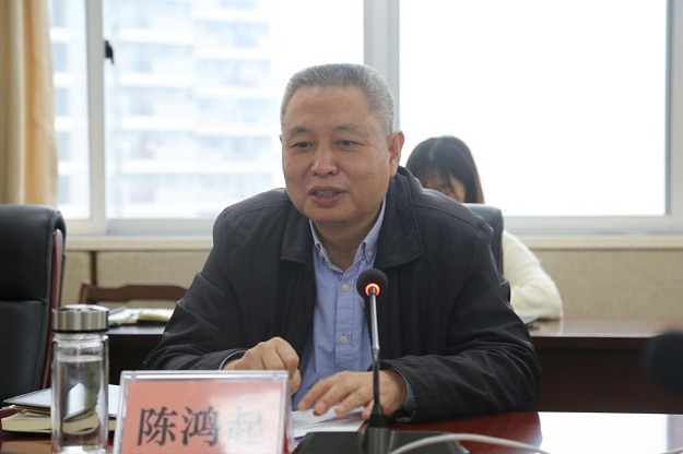 广西自治区交通运输厅厅长陈鸿起会见河池市市长王军一行图