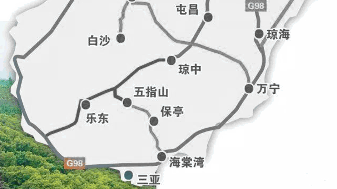 据了解,山海高速全长56公里,路线起点位于五指山市通什镇,顺接琼中至