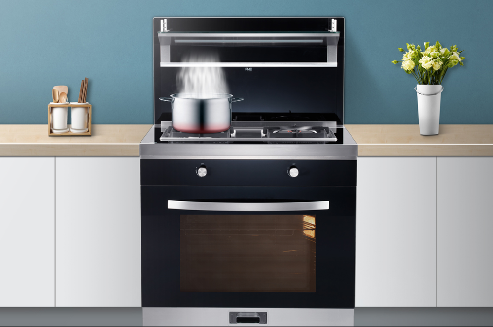 年轻家庭之选,睿尚集成灶蒸烤消一体引领厨房升级