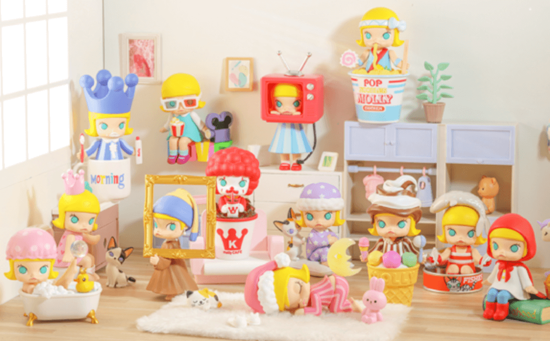 “Molly的一天” 图源 泡泡玛特天猫旗舰店