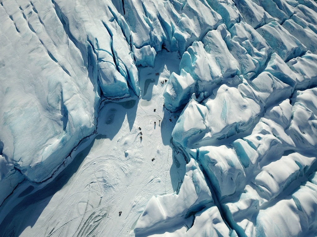 阿拉斯加冰川（资料图）