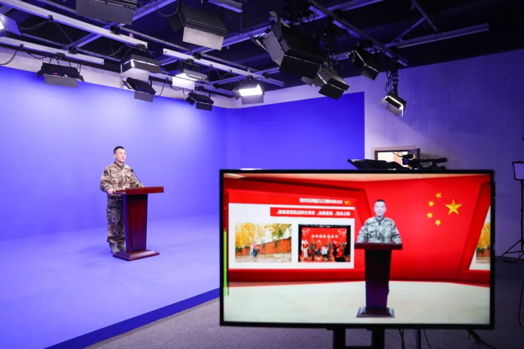 军事虚拟演播室图片