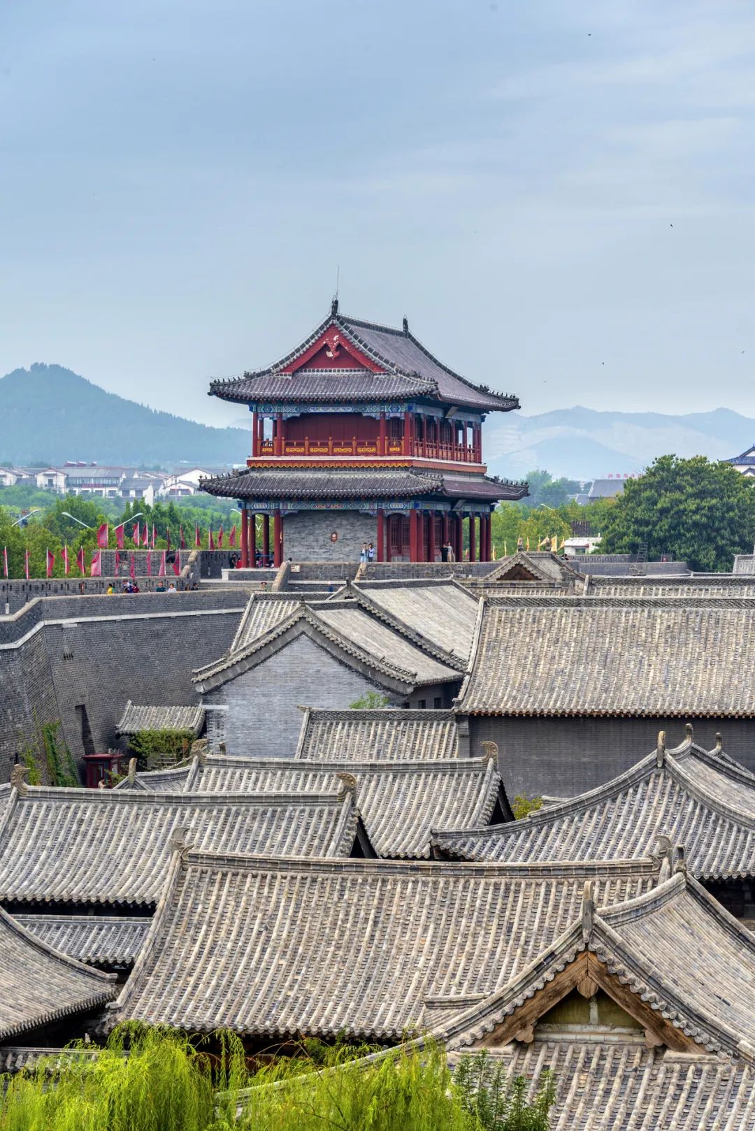 &nbsp;青州古城.图/视觉中国