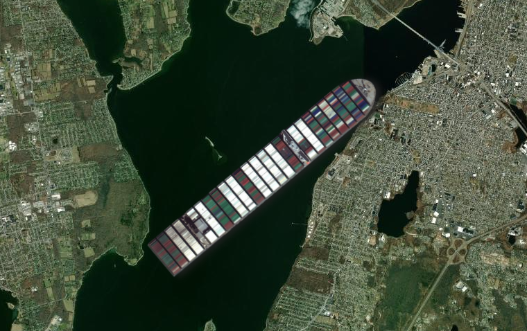 苏伊士运河被堵引发全球关注：小游戏应运而生 可随意拖动船只