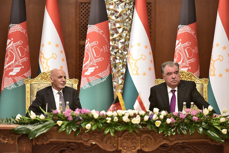 塔吉克斯坦和阿富汗举行元首会晤 签署一系列合作文件