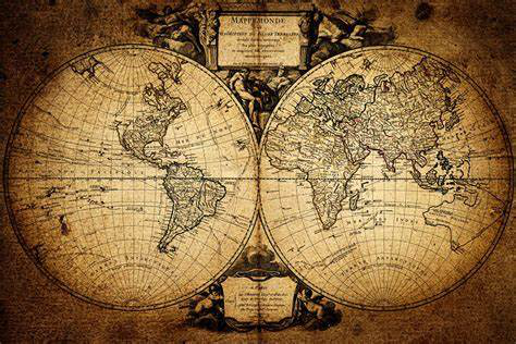 中世纪绘制的世界地图(图片来源:canterbury.ac.nz)