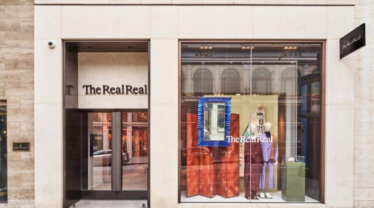 图TheRealReal在旧金山的实体店