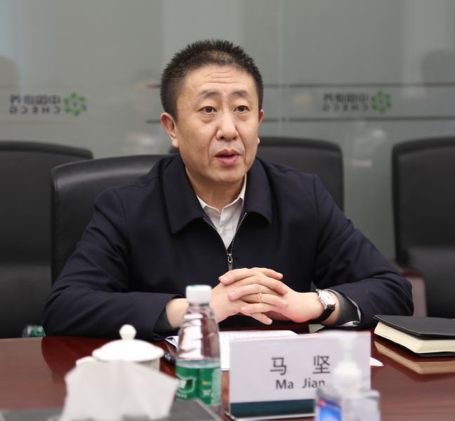 朱跃会见白山市委副书记市长马坚