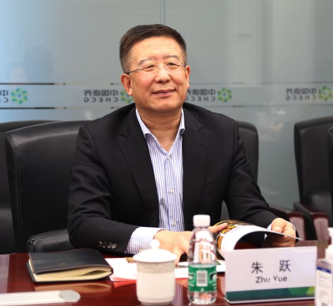 朱跃会见白山市委副书记市长马坚